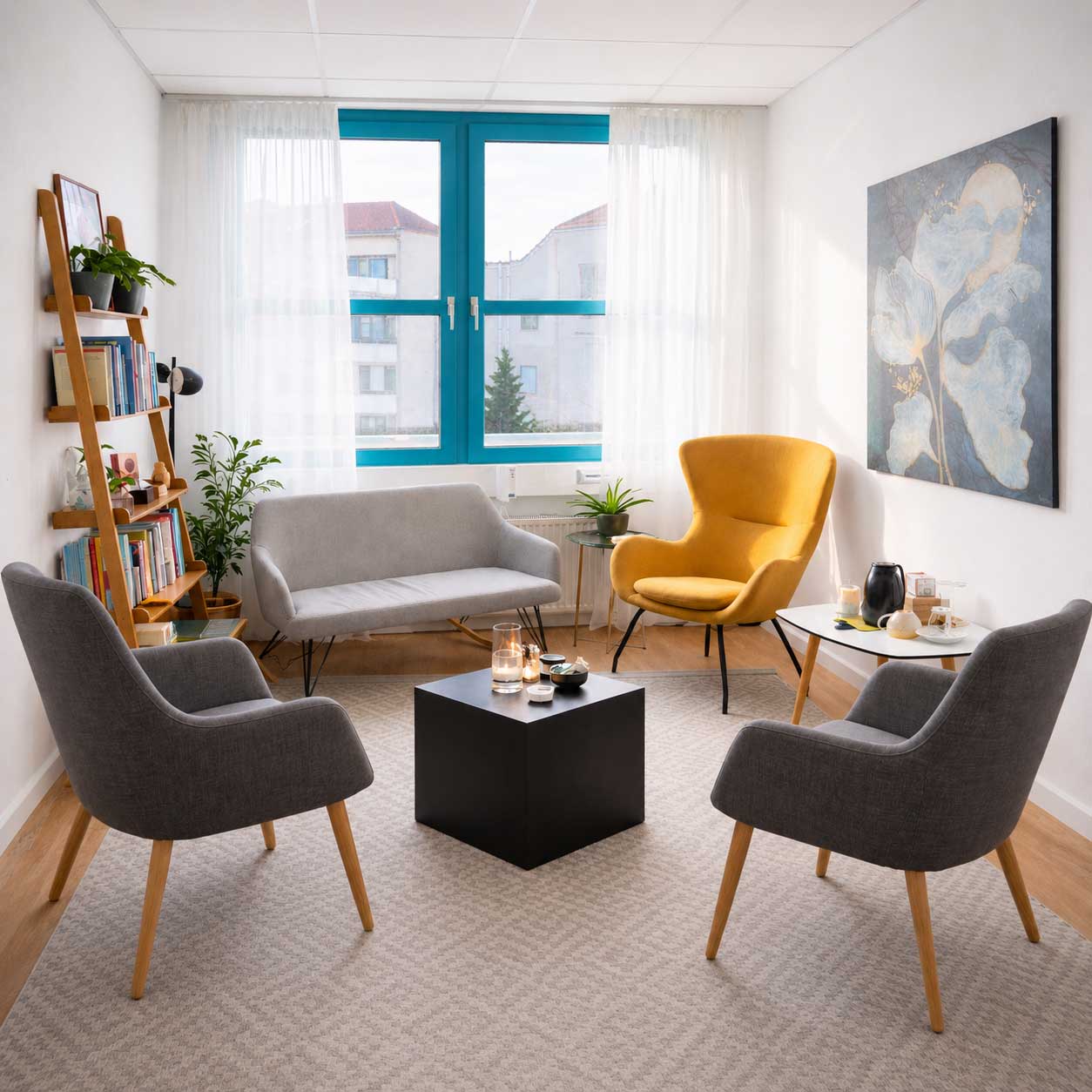 Psychotherapie-Therapieraum Psychotherapie Köln Porz Therapieraum